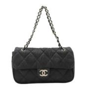 Pre-owned Fabric chanel-bags Chanel Vintage , Black , Dames