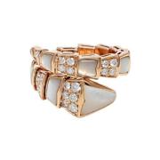 Pre-owned Rose Gold rings Bvlgari Vintage , Yellow , Dames