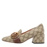 Pre-owned Canvas heels Gucci Vintage , Gray , Dames