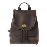 Pre-owned Leather shoulder-bags Coach Pre-owned , Brown , Dames