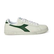 Groene Vetersneakers Herfst/Winter Diadora , White , Heren