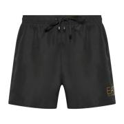 Heren Zwemshorts Stijlvol Comfortabel Emporio Armani EA7 , Black , Her...