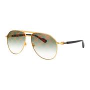 Stijlvolle zonnebril Gg1220S Gucci , Yellow , Heren