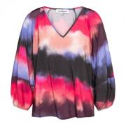 Watercolor Line S-Pink Top &Co Woman , Multicolor , Dames