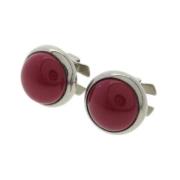 Pre-owned Metal earrings Hermès Vintage , Red , Dames