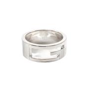 Pre-owned Silver rings Gucci Vintage , Gray , Dames