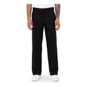 Zwarte broek met ritssluiting Dickies , Black , Heren