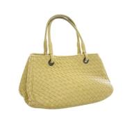 Pre-owned Leather handbags Bottega Veneta Vintage , Green , Dames