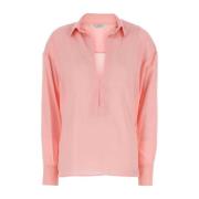 Roze Viscose Blouse Philosophy di Lorenzo Serafini , Pink , Dames