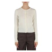 Grafische Wol Kasjmier Vest Marella , Beige , Dames