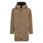 Technische Stof B Tech Parka Boggi Milano , Beige , Heren