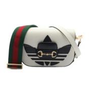 Pre-owned Leather gucci-bags Gucci Vintage , White , Dames