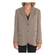 Elegante Klassieke Jas voor Vrouwen Max Mara Weekend , Beige , Dames