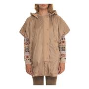 Stijlvolle Caban Jas voor Vrouwen Max Mara Weekend , Beige , Dames