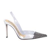 Witte Hoge Hak Pumps Statement Stuk Alexandre Vauthier , White , Dames