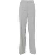 Grijze Maatwerk Broek Twinset , Gray , Dames