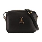 Stijlvolle Crossbody Tas Agano Handtas Patrizia Pepe , Black , Dames