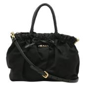 Pre-owned Fabric prada-bags Prada Vintage , Black , Dames