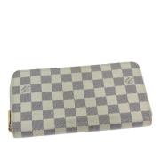 Pre-owned Canvas wallets Louis Vuitton Vintage , White , Dames