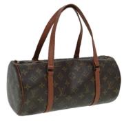 Pre-owned Canvas louis-vuitton-bags Louis Vuitton Vintage , Brown , Da...