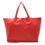 Pre-owned Fabric totes Celine Vintage , Red , Dames