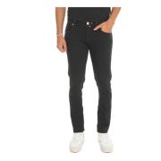 LeonardoZipss Denim Jeans Tramarossa , Black , Heren