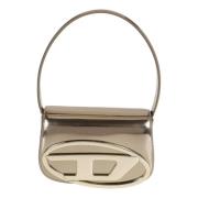 Metallic Cross Body Tas Diesel , Beige , Dames