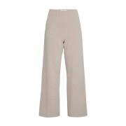 Mirabelle Michelle High-Waist Broek Moss Copenhagen , Beige , Dames