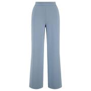 Rekbare Grijsblauwe Broek Zusss , Blue , Dames