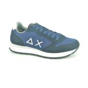 Blauw Runner Sneakers Sun68 , Blue , Heren