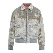 Denim jack D-Muddy-Fsf Diesel , Blue , Heren