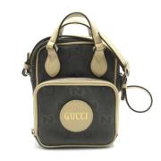 Pre-owned Leather shoulder-bags Gucci Vintage , Gray , Unisex