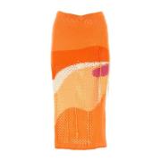 Gehaakte Sunset Rok House of Sunny , Multicolor , Dames