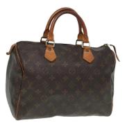 Pre-owned Canvas louis-vuitton-bags Louis Vuitton Vintage , Brown , Da...