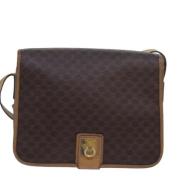 Pre-owned Canvas celine-bags Celine Vintage , Brown , Dames