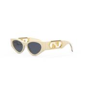 Fe40049I Stijlvol Model Fendi , Beige , Unisex