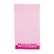 Roze Wolmix Sjaal Herfst/Winter Vrouwen Moschino , Pink , Dames