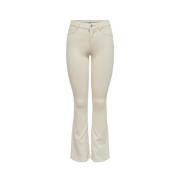 Klassieke Denim Jeans voor Dagelijks Gebruik Only , Beige , Dames