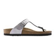 Kurk Voetbed Dames Sandalen Birkenstock , Gray , Dames