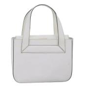 Pre-owned Leather celine-bags Celine Vintage , White , Dames