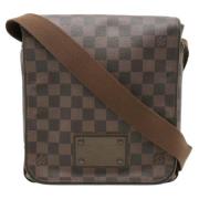 Pre-owned Canvas louis-vuitton-bags Louis Vuitton Vintage , Brown , Da...