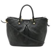 Pre-owned Canvas louis-vuitton-bags Louis Vuitton Vintage , Black , Da...