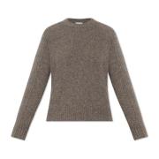 Crewneck Sweater Bottega Veneta , Gray , Dames