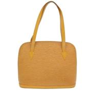 Pre-owned Leather louis-vuitton-bags Louis Vuitton Vintage , Yellow , ...