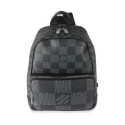 Pre-owned Canvas backpacks Louis Vuitton Vintage , Black , Dames