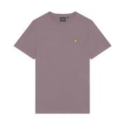 Korte Mouw T-shirt Ts400Vog Lyle & Scott , Purple , Heren