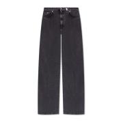 Loszittende jeans Alexander McQueen , Gray , Dames