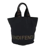 Pre-owned Fabric fendi-bags Fendi Vintage , Black , Dames