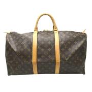 Pre-owned Canvas louis-vuitton-bags Louis Vuitton Vintage , Brown , Da...