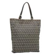 Pre-owned Canvas totes Fendi Vintage , Black , Dames